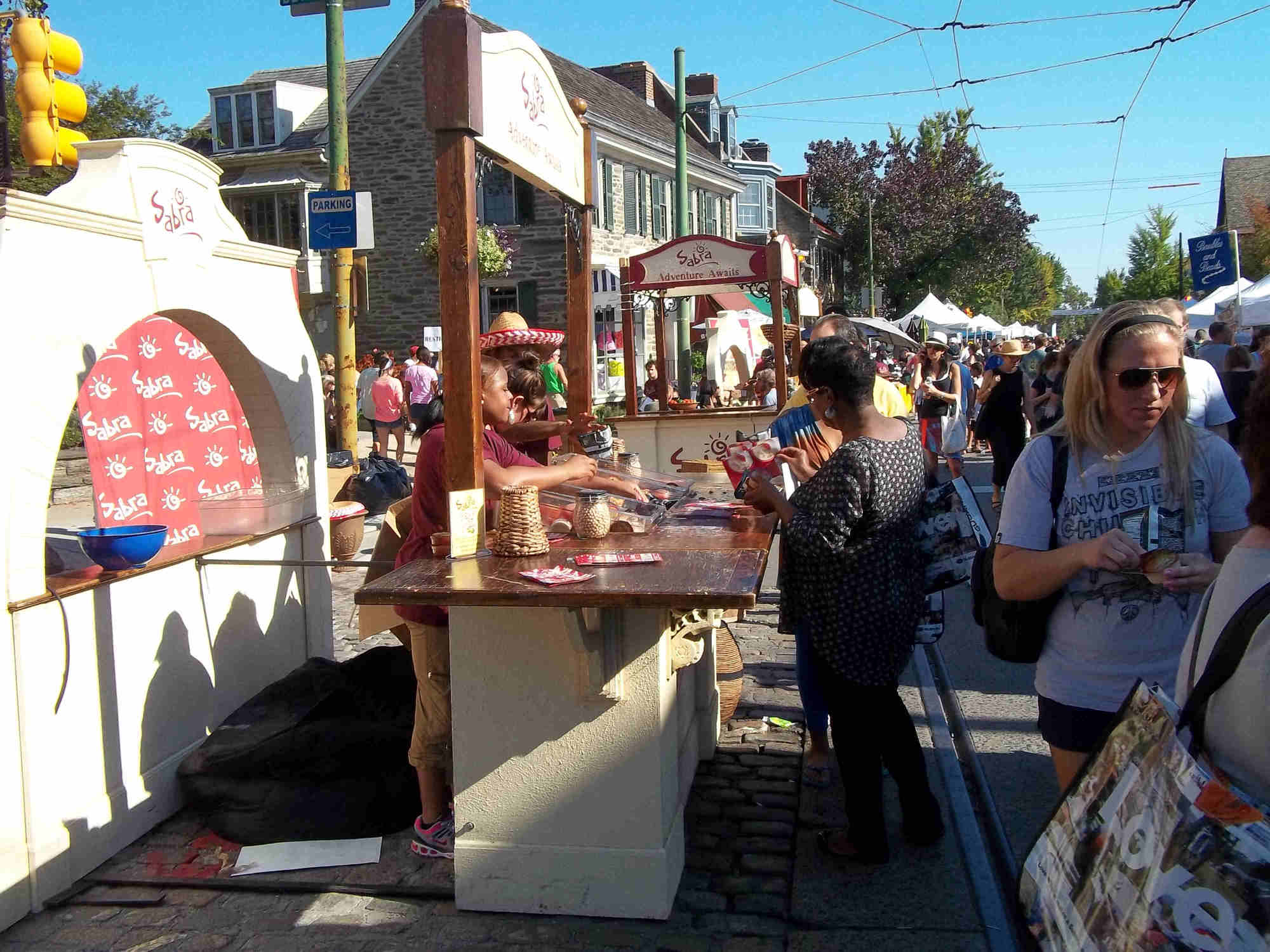 Sabra Hummus at Chestnut Hill Fall for the Arts
